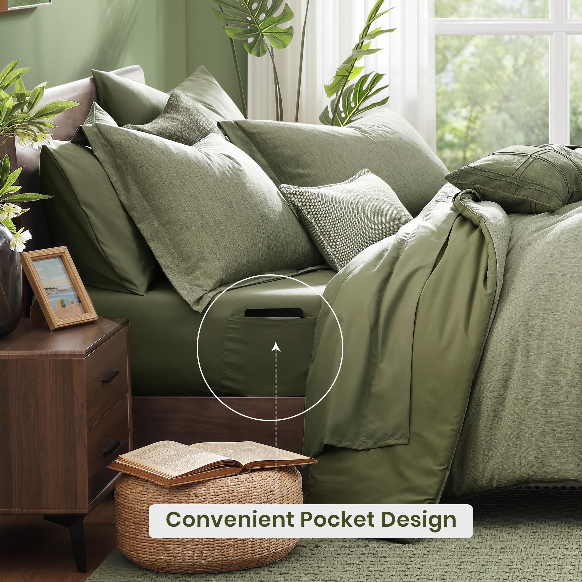 Monbix Edredón Reina Tejido ligero y transpirable