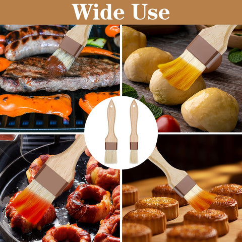 Cerdas firmemente adheridas en cepillo MOWPOG evitan desprendimiento al untar.