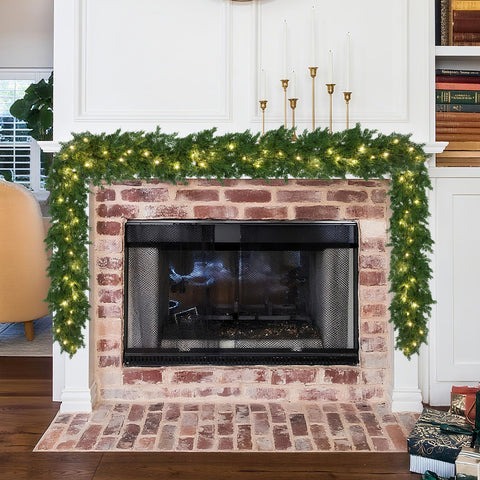 La guirnalda MSMUH con ramas flexibles facilita arreglos de bricolaje.