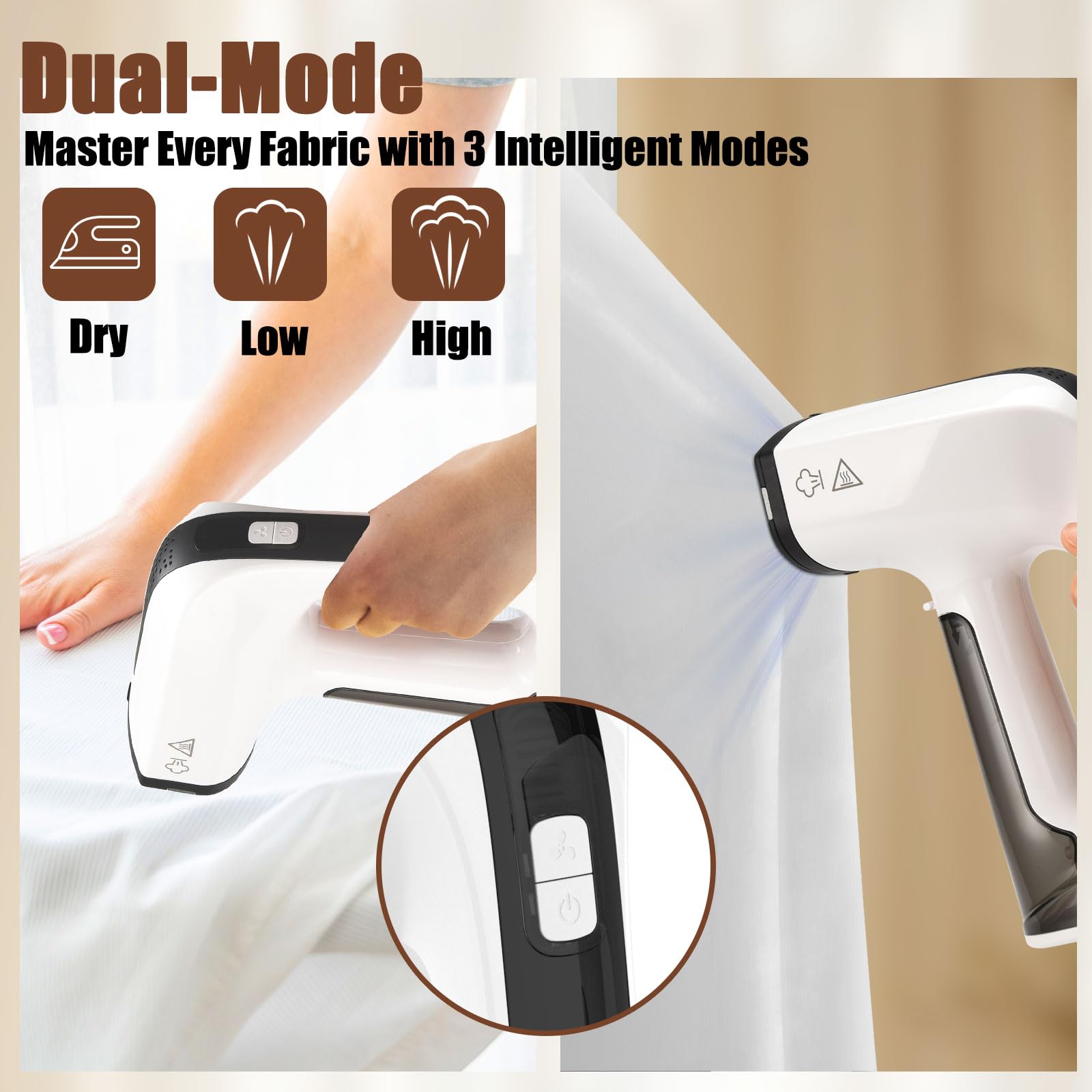 MUBGJI uso portátil para viaje, compacto y ligero para retoques sobre la marcha.