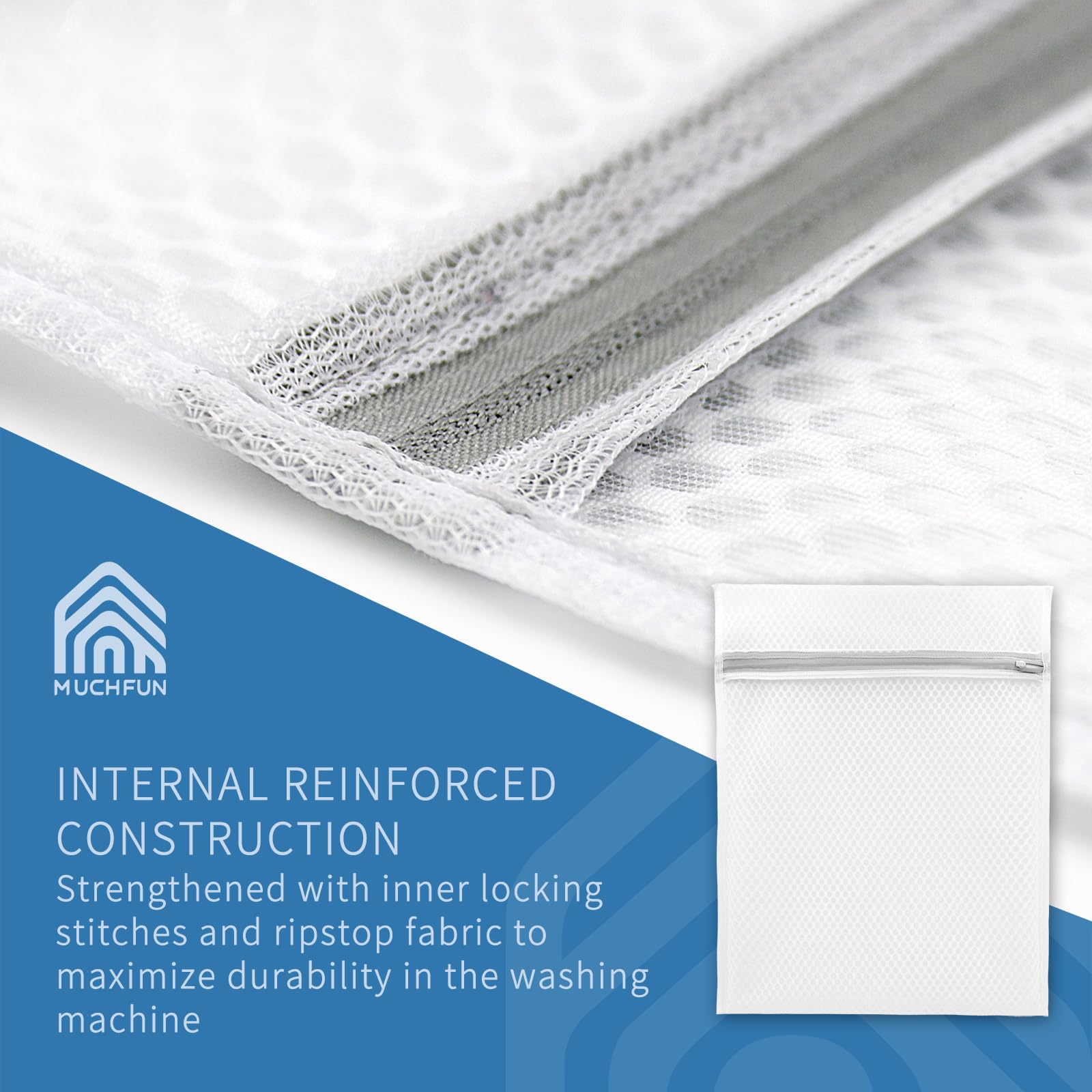 Muchfun bolsa resistente para yoga, jeans, bufandas y zapatos.