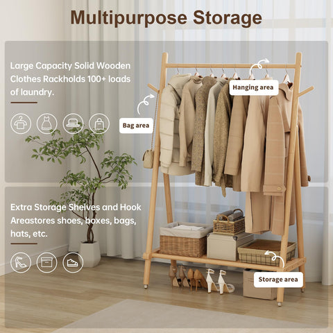 Muwele organizador 3 en 1 para ropa, bolsos y zapatos.