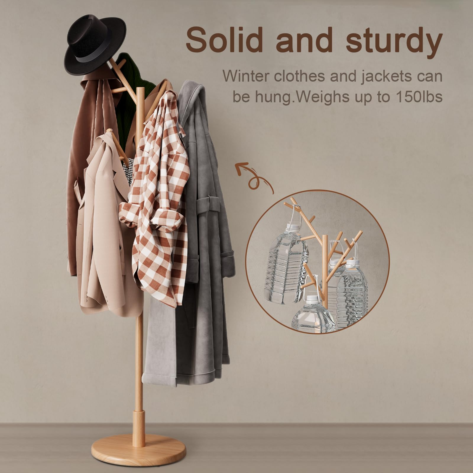 Montaje rápido del perchero Muwuele en 10 minutos