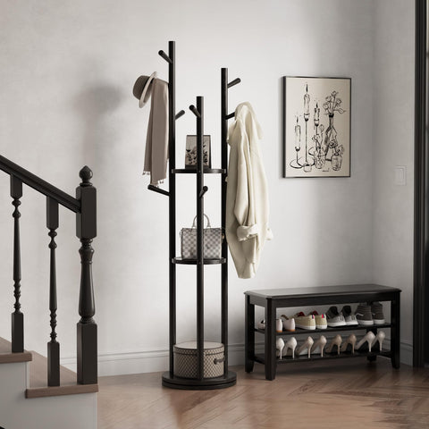 Muwuele perchero versátil para entrada, sala o dormitorio.