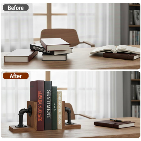 MyGift endos-libros en forma L para mayor estabilidad.