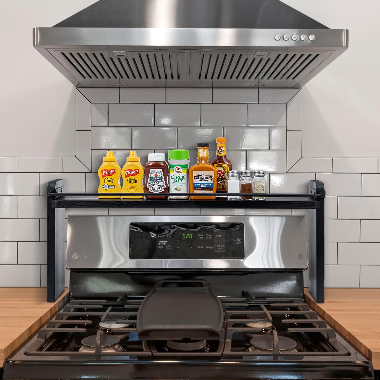 MyGift espacio para condimentos y vinos, acceso inmediato durante la cocción.