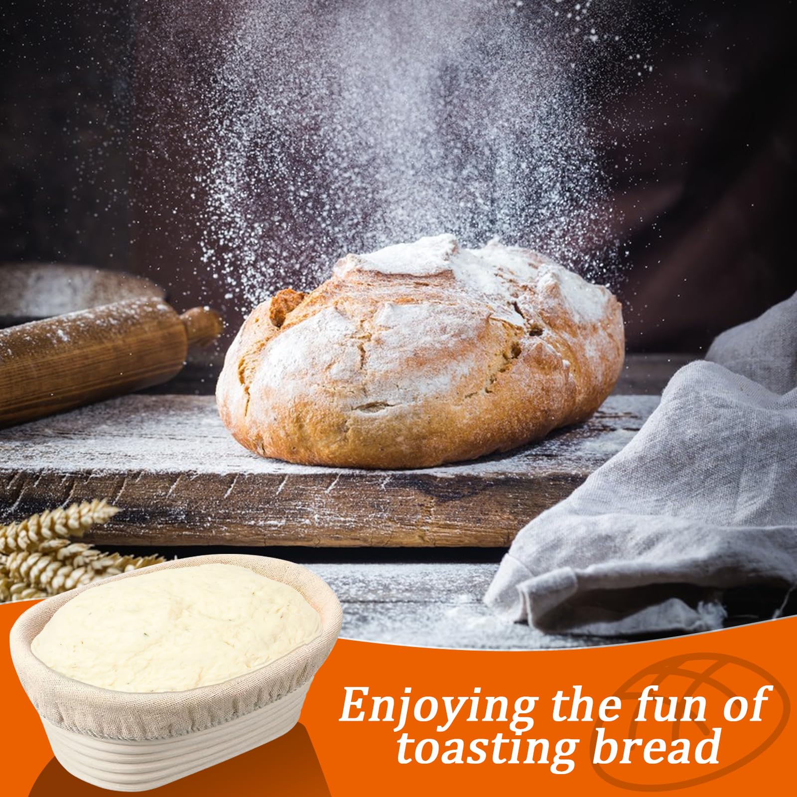 Set profesional de 4 cestas Nalcant, perfecto para lotes grandes