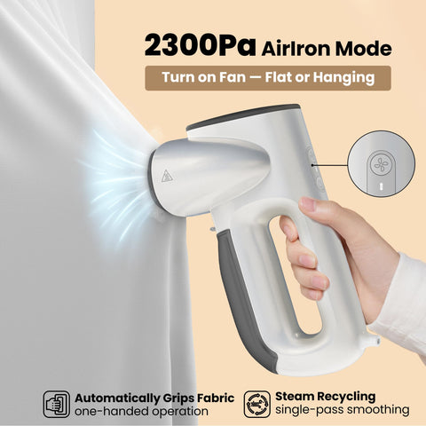 Neakasa Magic 1 plancha una prenda con una mano gracias a la succión.