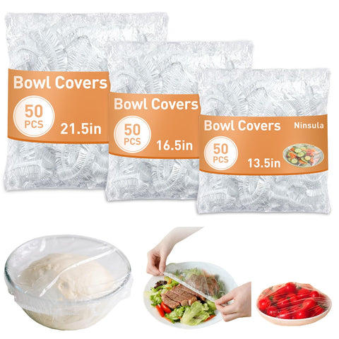 Ninsula tapas para tazones, tres tamaños, mantienen la comida fresca