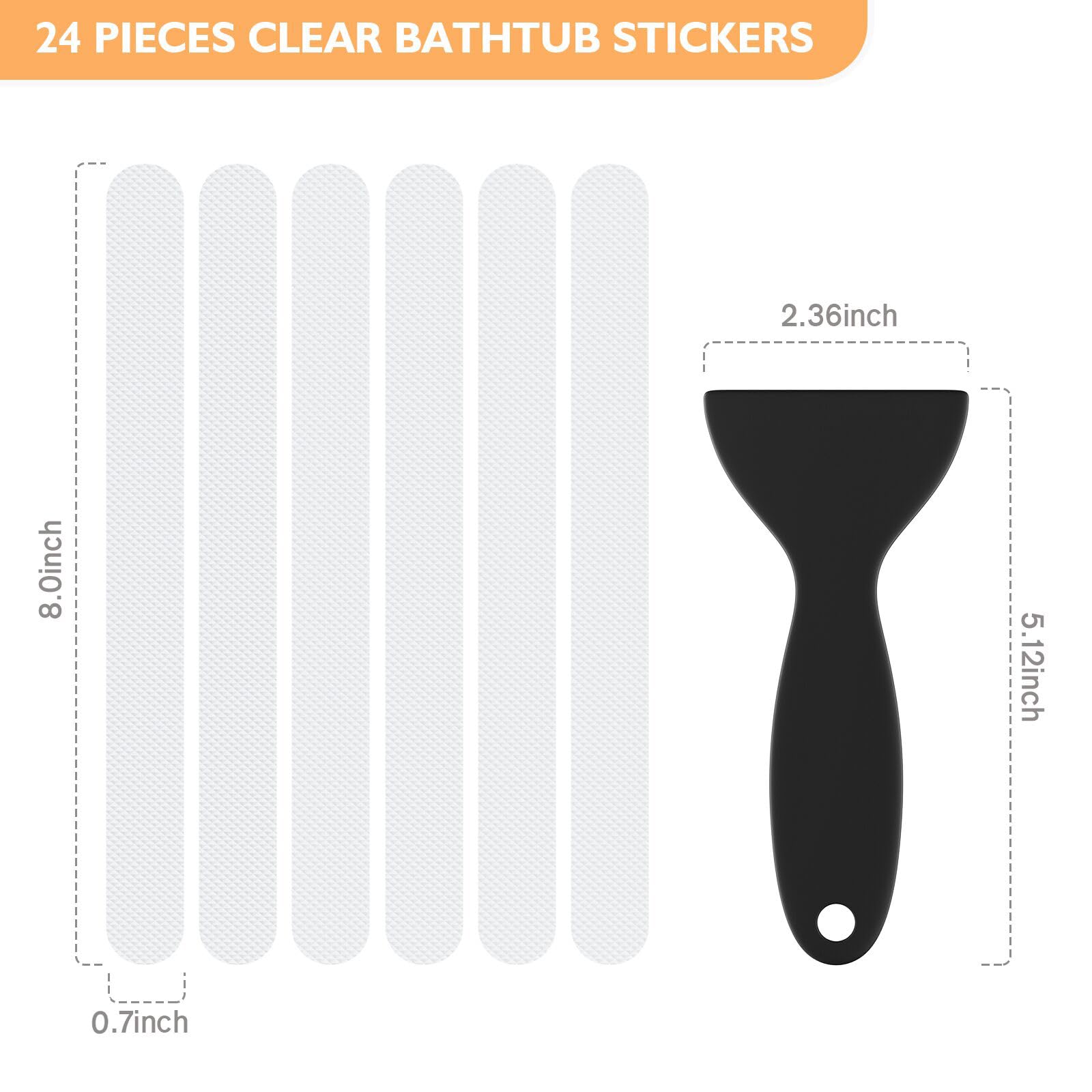 Nodirz: adhesivos antideslizantes para uso diario en baño y ducha.