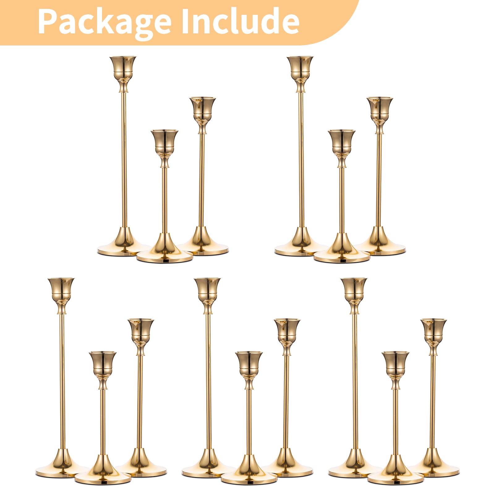 Conjunto de metal resistente de NUPTIO para decoraciones duraderas