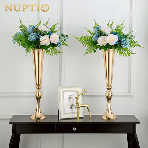 Acabado dorado de NUPTIO en detalle que resalta el brillo duradero.