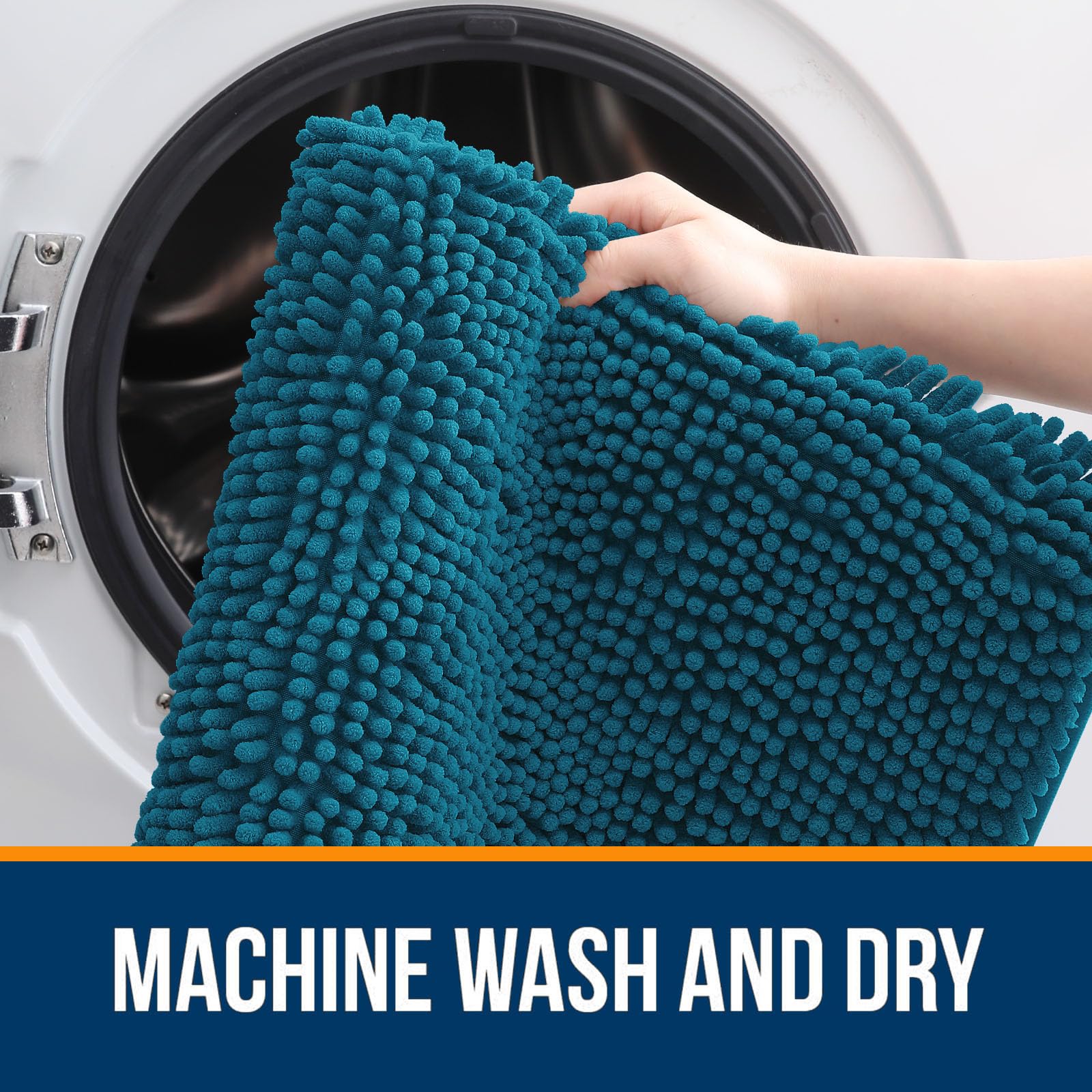 Alfombra OLANLY en varios colores para combinar con tu baño.