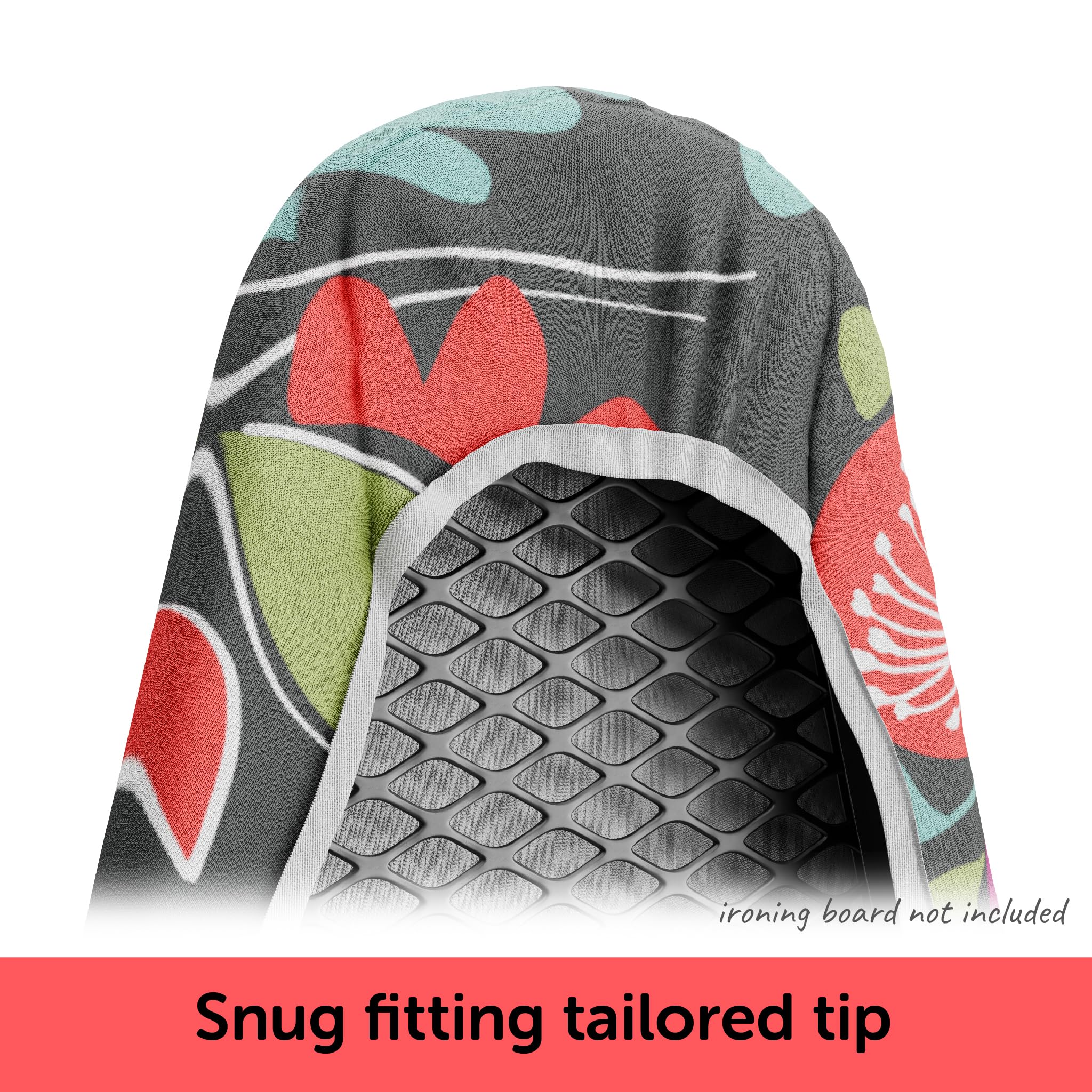 Funda Oliso con ajuste de cinta elástica para un ajuste firme y cómodo