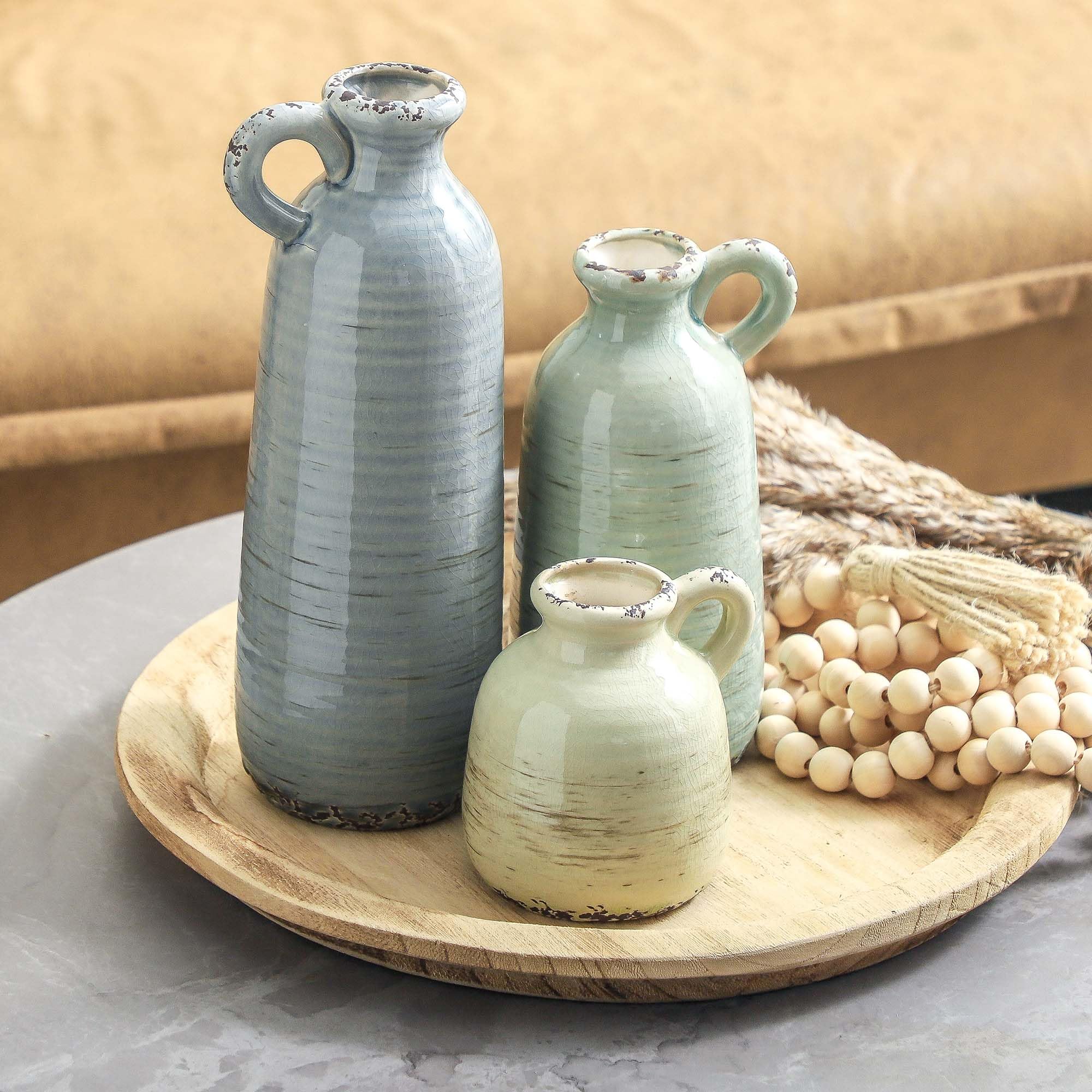 OOIT jarrones para plantas secas, ideales para estante.