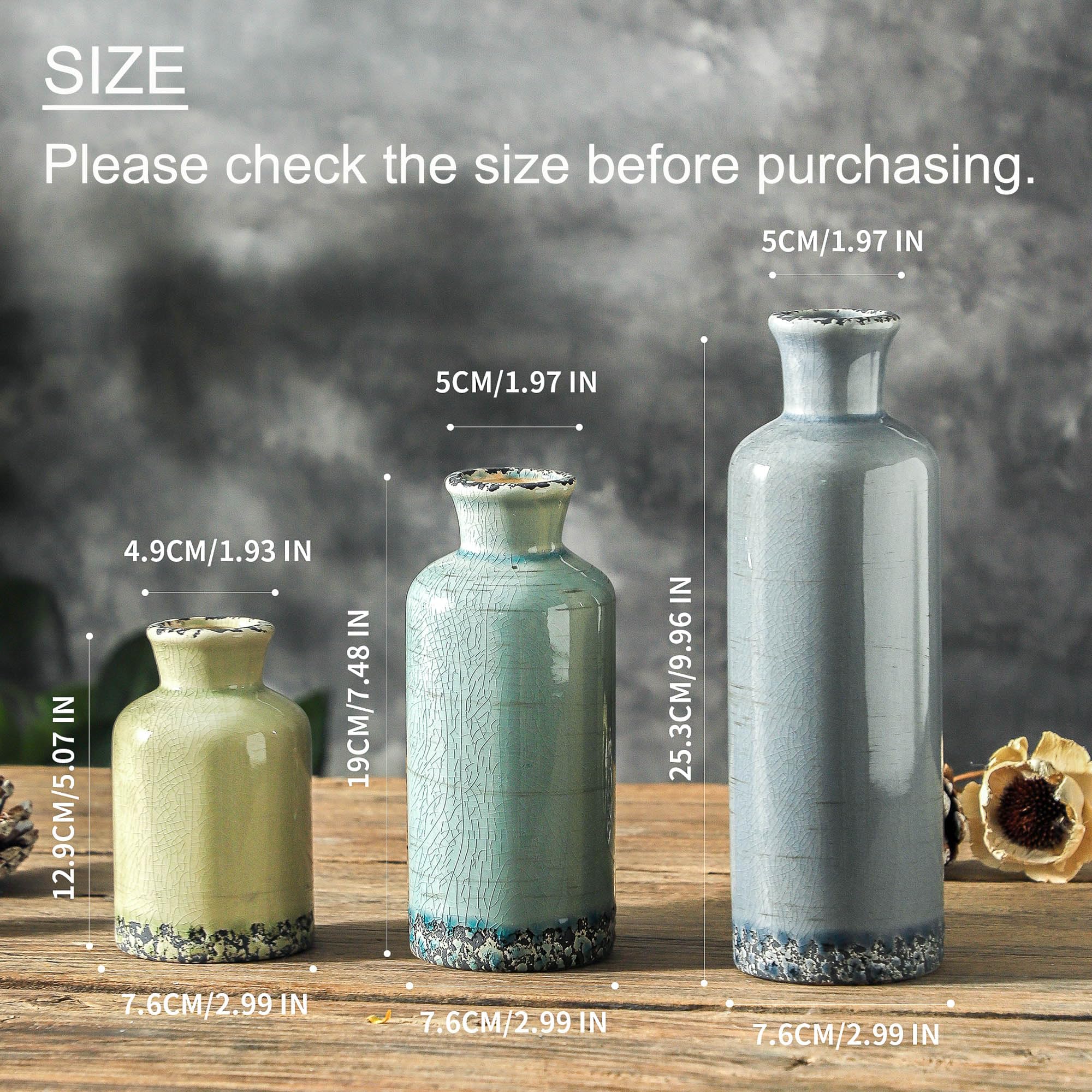 OOIT jarrón neutro para decoración de mesa y estilo versátil