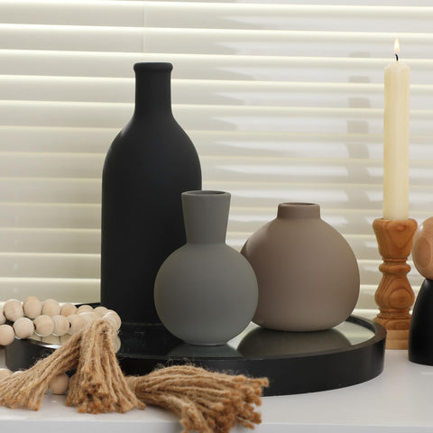 Regalo ideal OOIT jarrones cerámicos set 3 para inauguración.