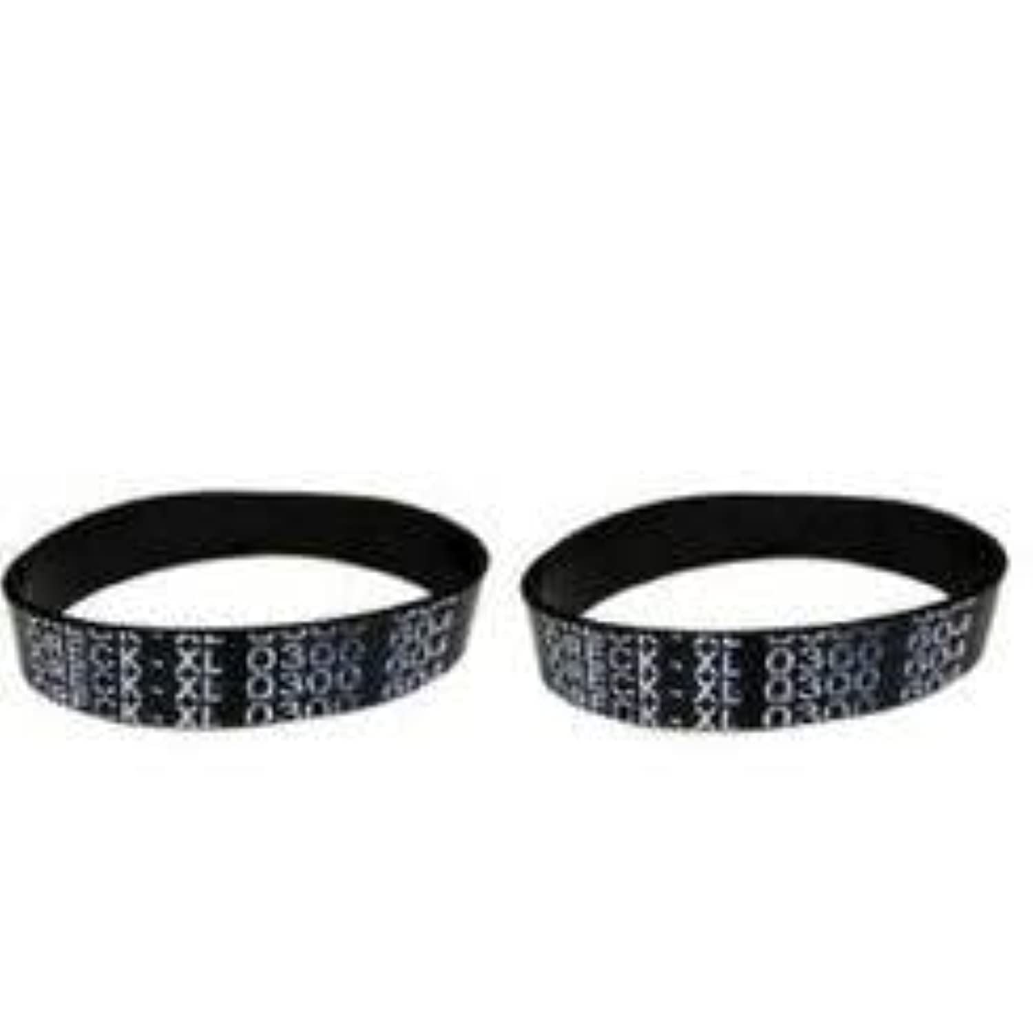 Paquete de 2 bandas de repuesto Oreck XL vertical para mantenimiento.