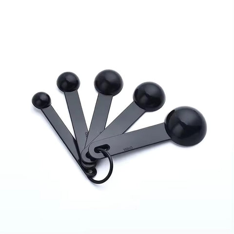 Ovenza apto para lavavajillas tazas y cucharas negro: limpieza fácil