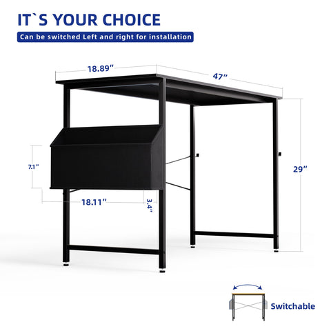 Pamray escritorio con gancho para auriculares, ordena tus periféricos al alcance.