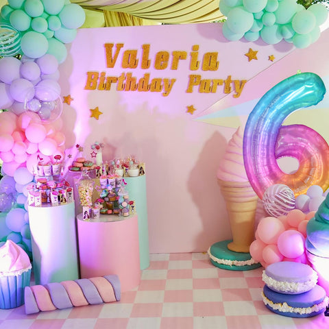 PatiCool globo arcoíris degradado para fotografías de evento