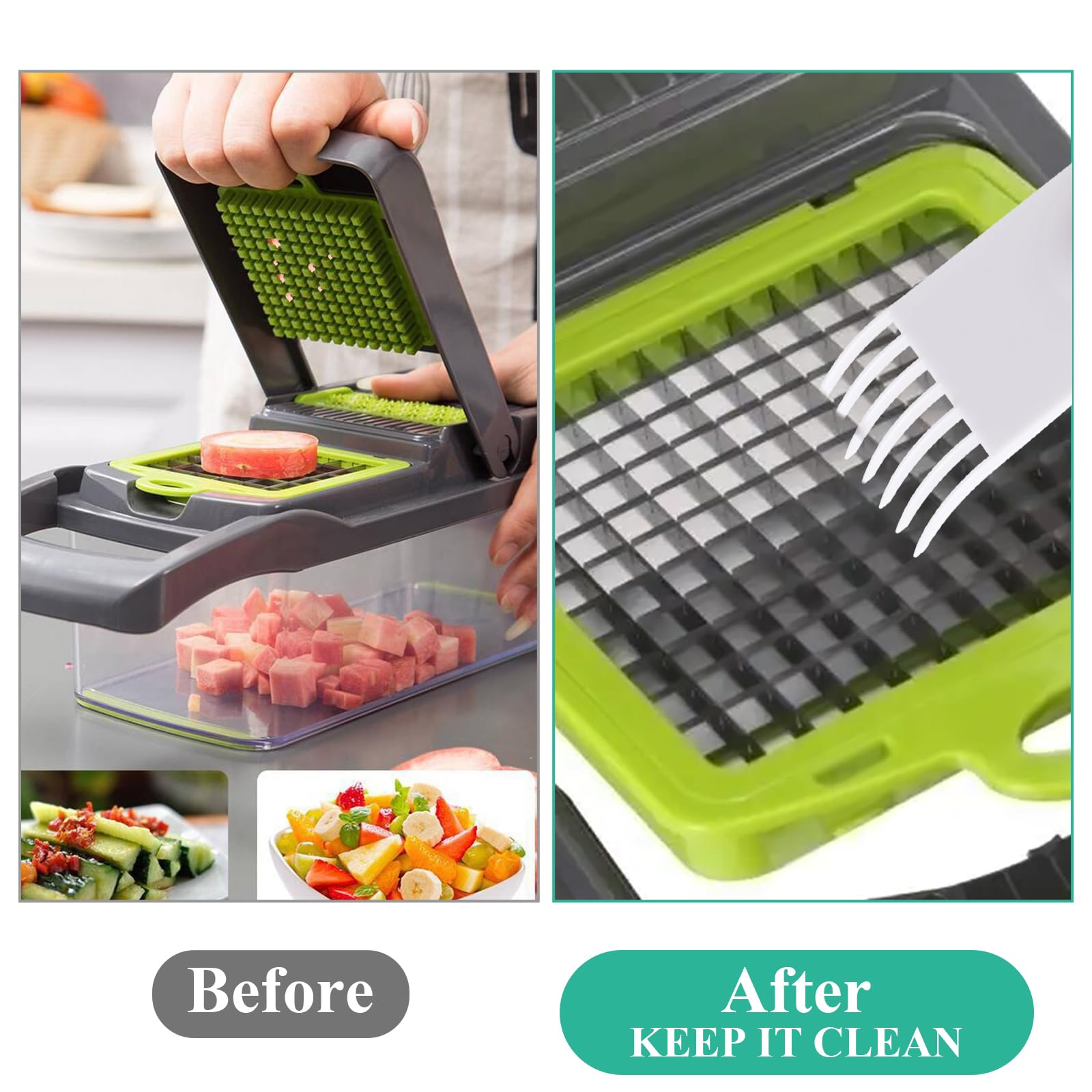 Cepillo Piriuuo fácil de lavar y reutilizable, ideal para uso diario.