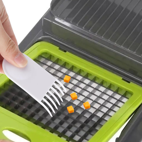 Cepillos Piriuuo con 7 puntas para limpieza detallada de picadoras.