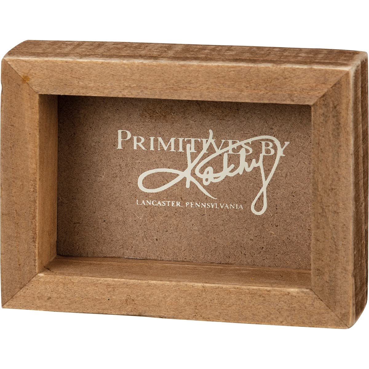 Adorno Let It Snow de madera con acabado tipo azulejo, decoración estacional.