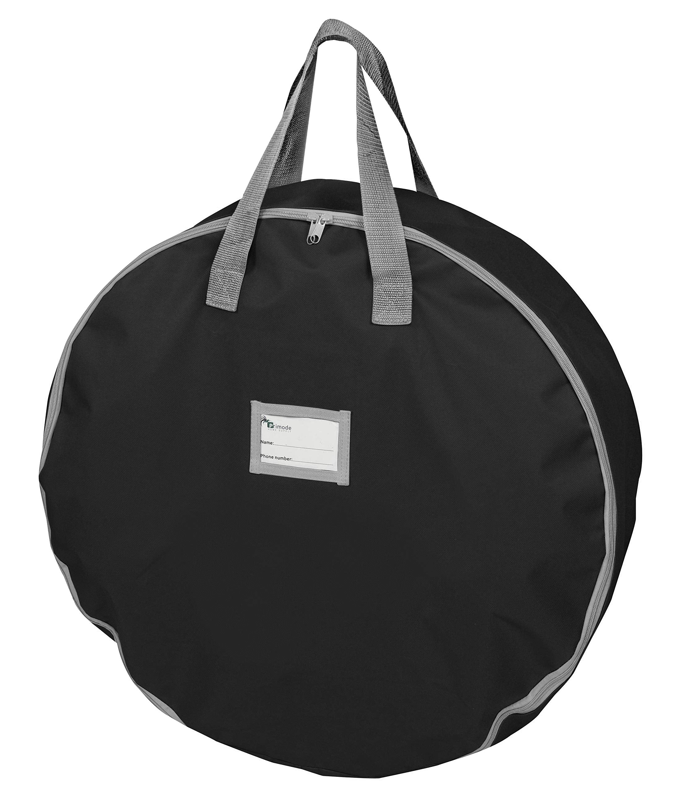 Primode almacenamiento reutilizable para coronas navideñas año tras año negro