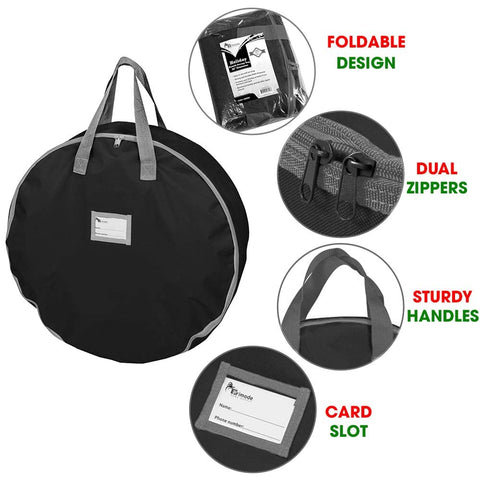 Primode bolsa resistente protege coronas navideñas temporada tras temporada