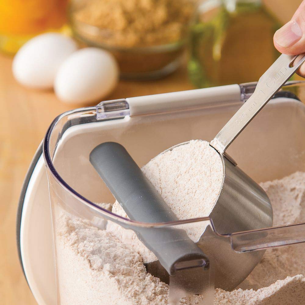 Progressive ProKeeper azucar: frasco con boquilla de vertido para verter sin goteos.