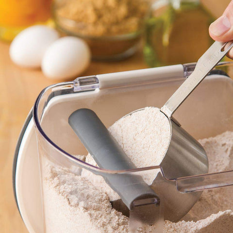 Progressive ProKeeper azucar: frasco con boquilla de vertido para verter sin goteos.