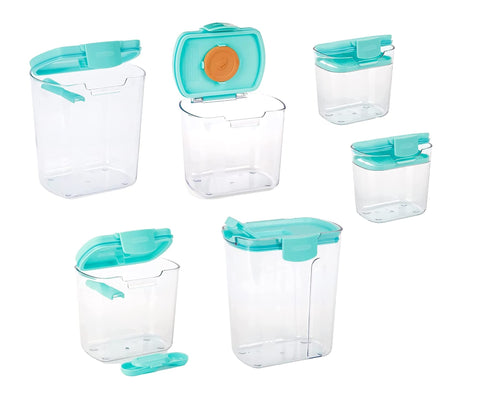 Progressive ProKeeper para harina, 4 qt, con pala de nivel para medidas precisas.
