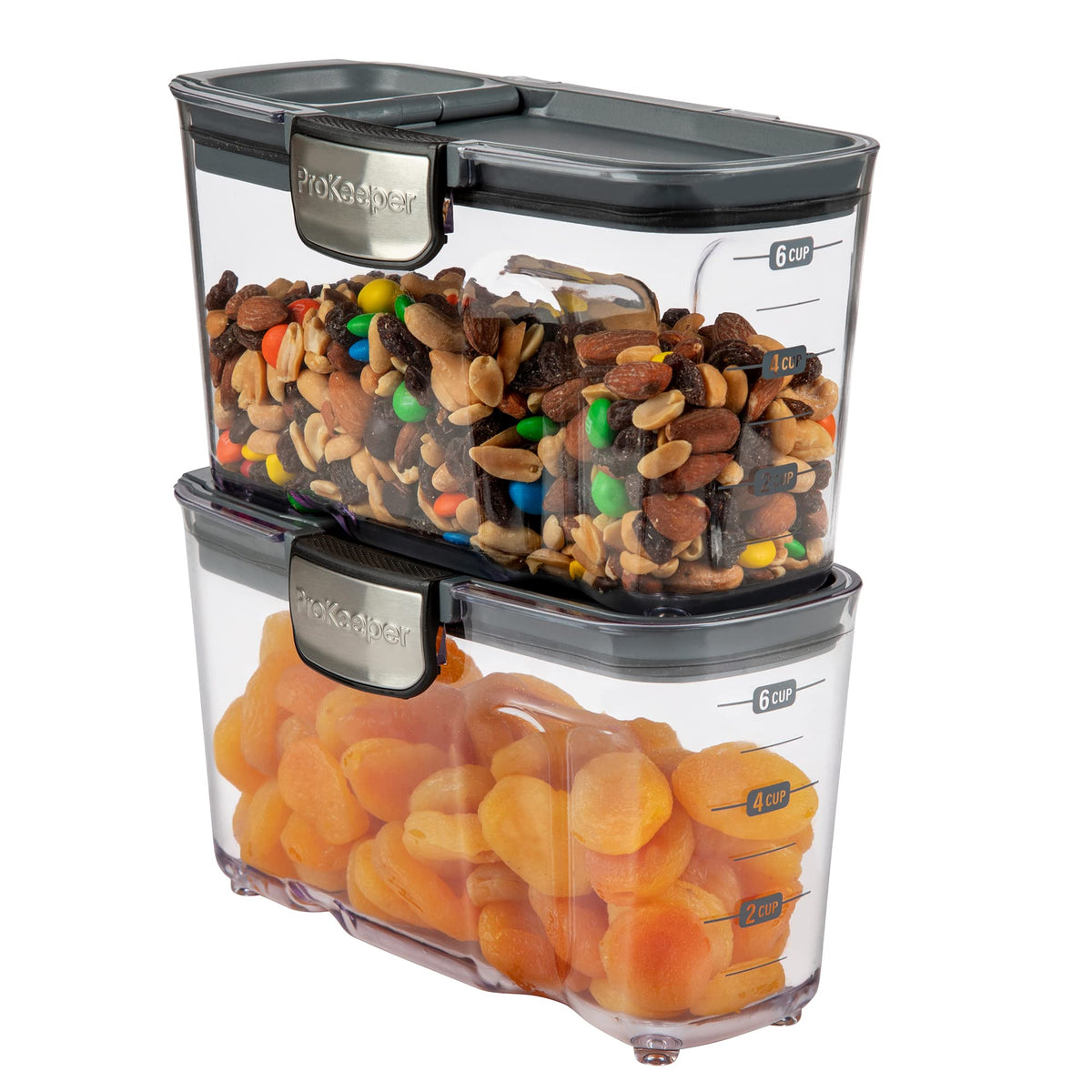 Progressive ProKeeper+ contenedor hermético para cereal 1.5 qt mantiene frescura y orden.