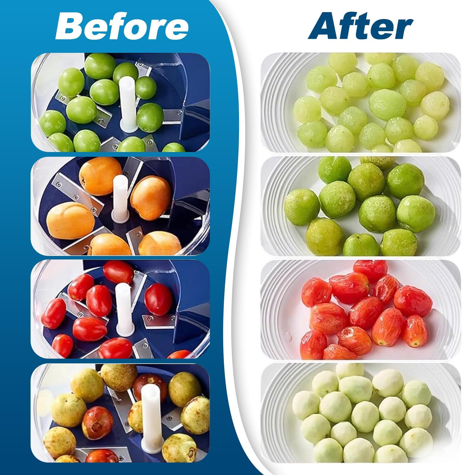 Proteínized 2 en 1 con guía azul para pequeños tubérculos.