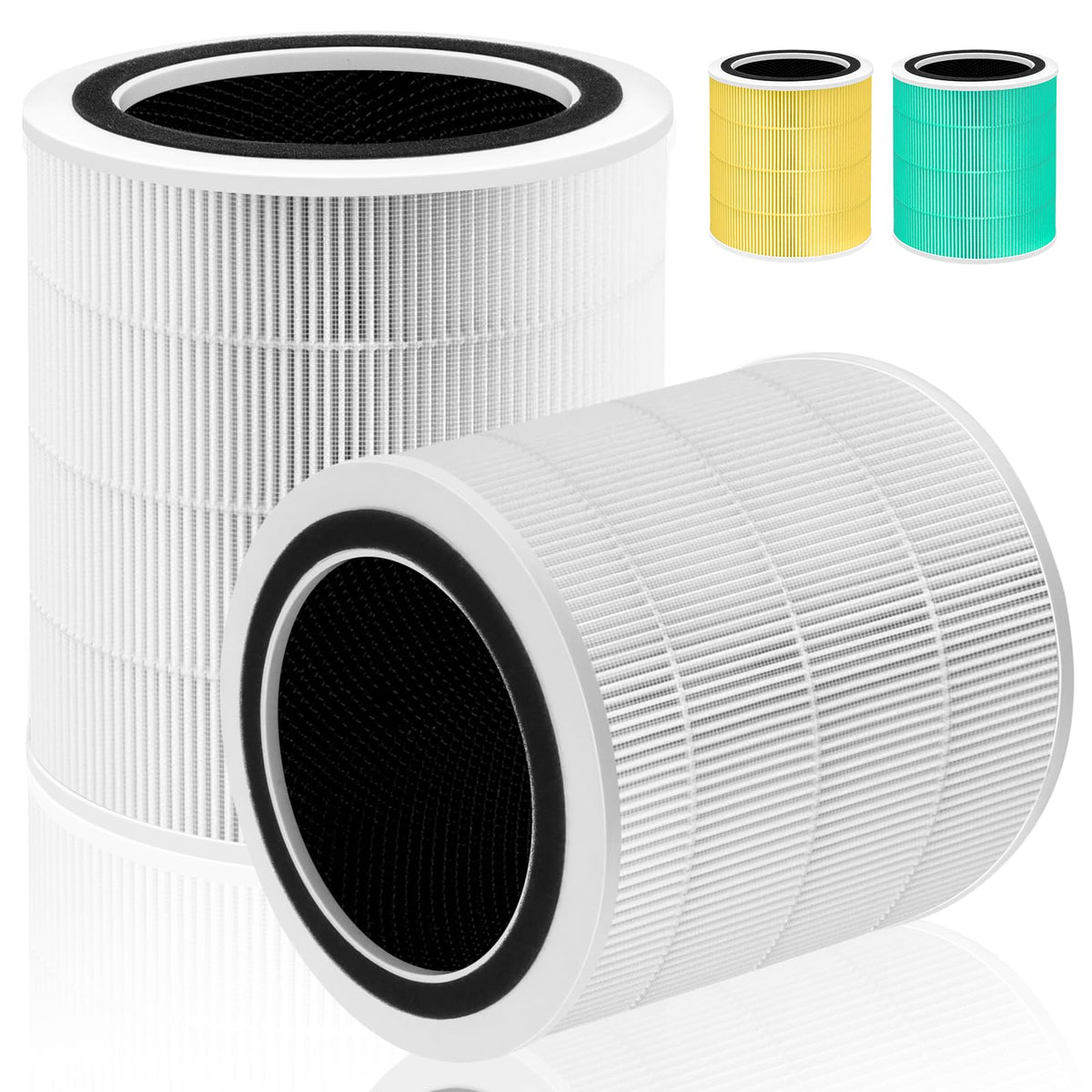 Pulluty Core 400S: filtro HEPA H13 para capturar partículas finas y mejorar la calidad del aire.