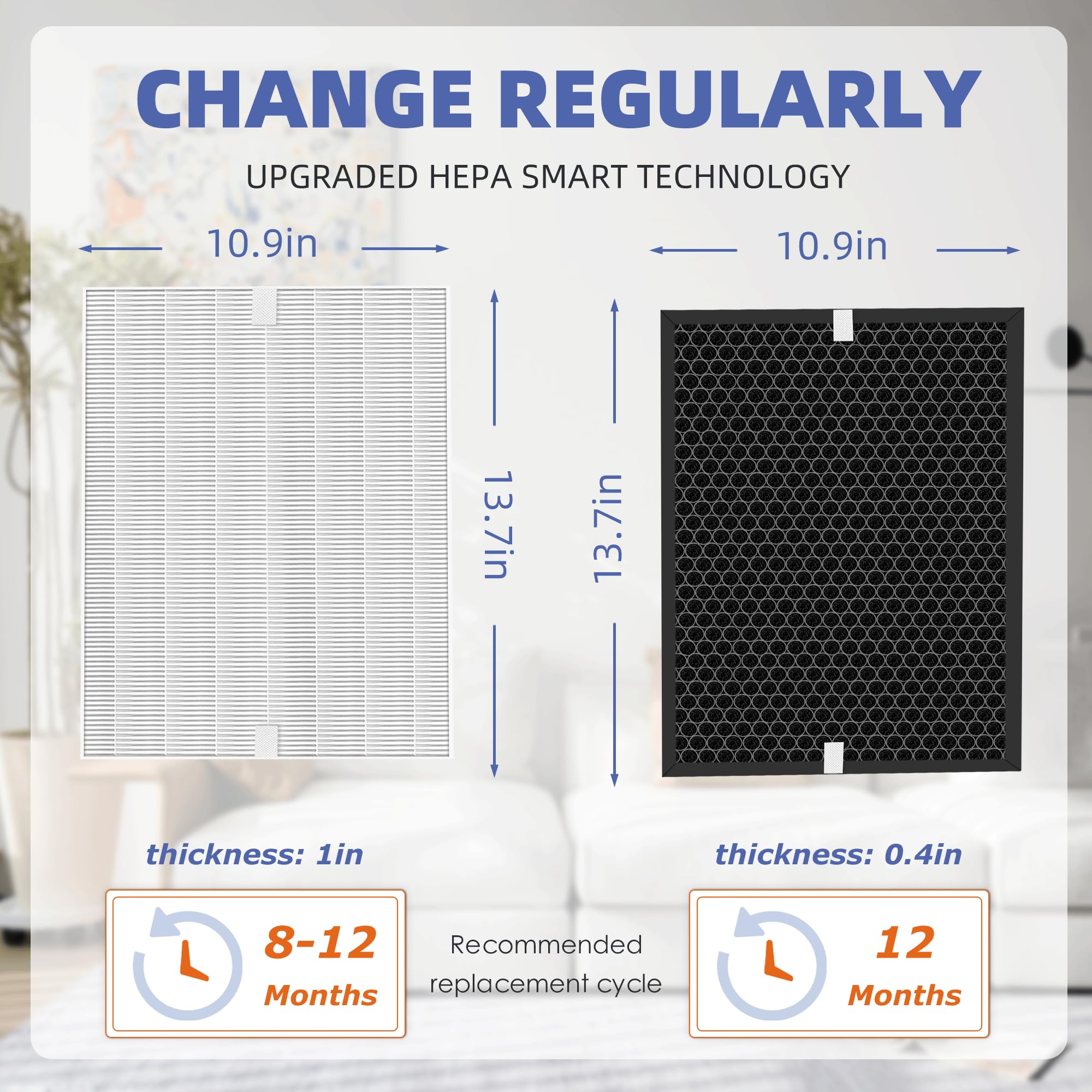 Durabilidad y rendimiento con los filtros Pulluty para 5510/5520.
