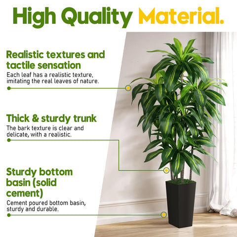 PUUKU hojas densas y verdes para un aspecto realista en interiores