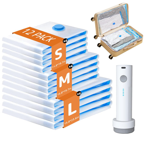 QIJIAYI bolsas de viaje con tres tamaños para ropa organizada