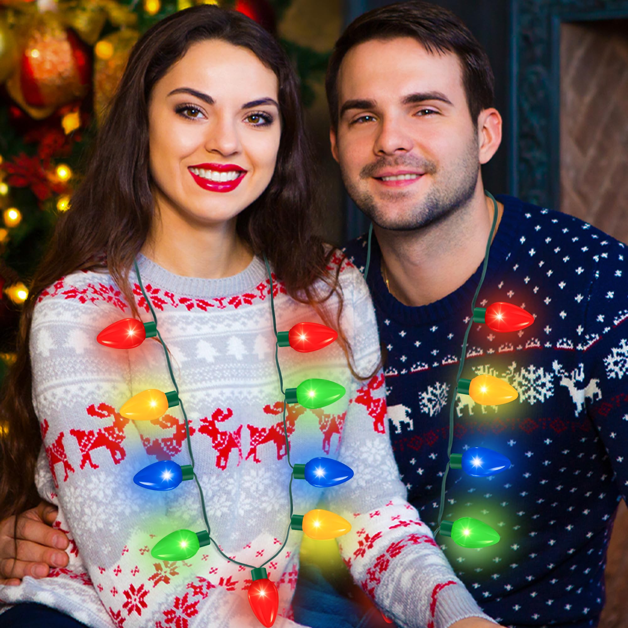 Collares luminosos QZYL con materiales duraderos y ligeros