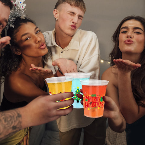 Vaso QZYL pinguino, divertido para fiestas infantiles y porciones.