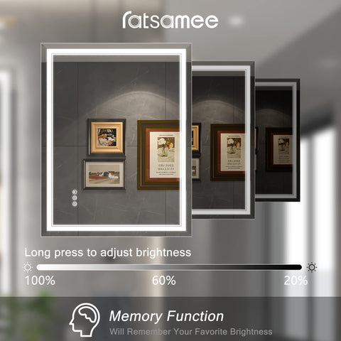 Ratsamee: función de memoria conserva la última configuración de luz.
