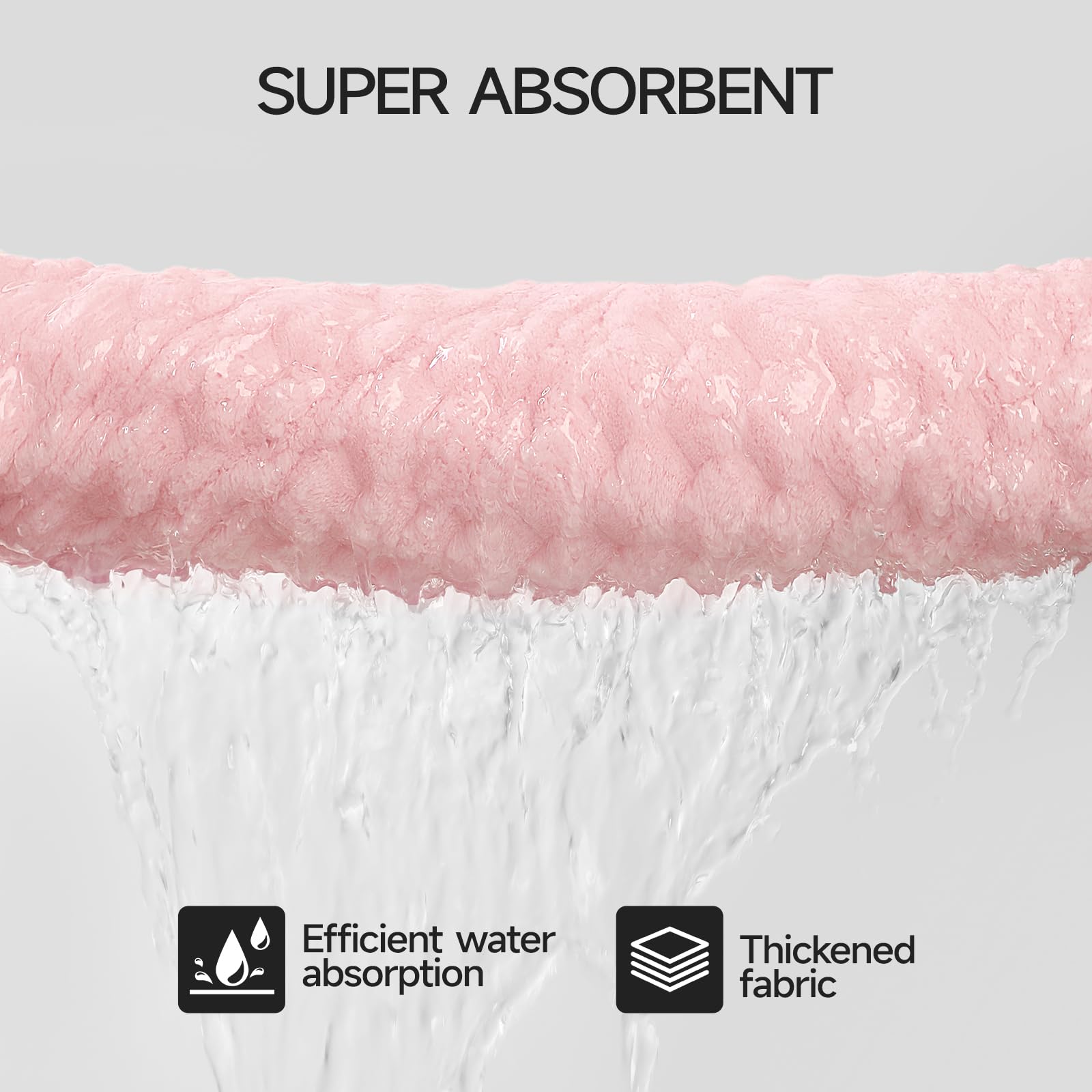 Toallas grandes REDKISS 35x70, envoltura cómoda y ligera