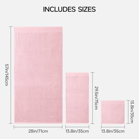 REDKISS toallas de mano rosa, listas para uso diario.