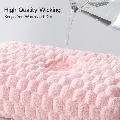 REDKISS conjunto de toallas rosa, regalo ideal para familias.