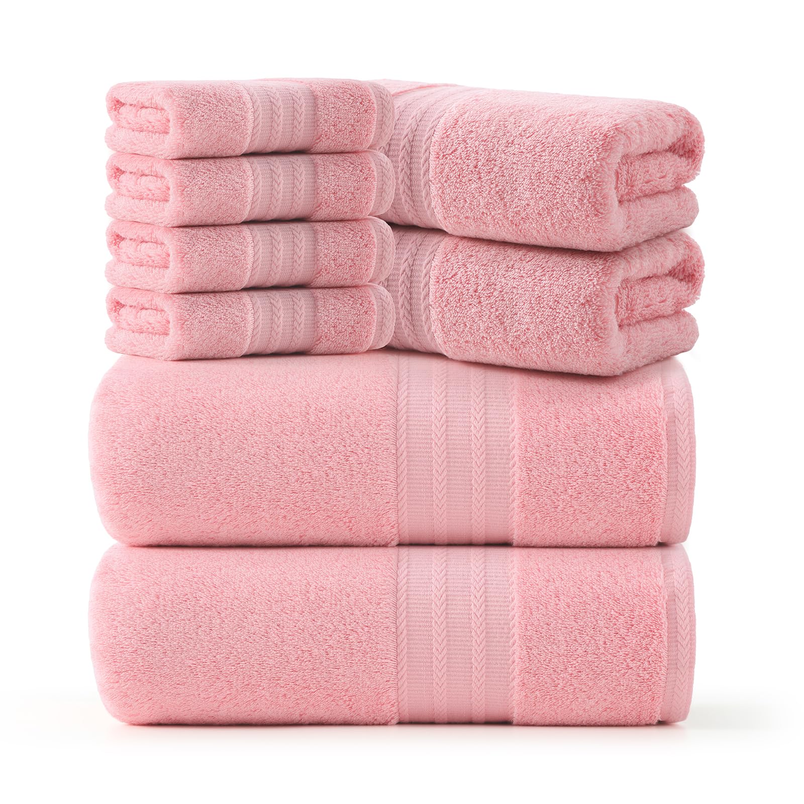 REDKISS toallas rosa lavado fácil, instrucciones simples para mantenimiento.