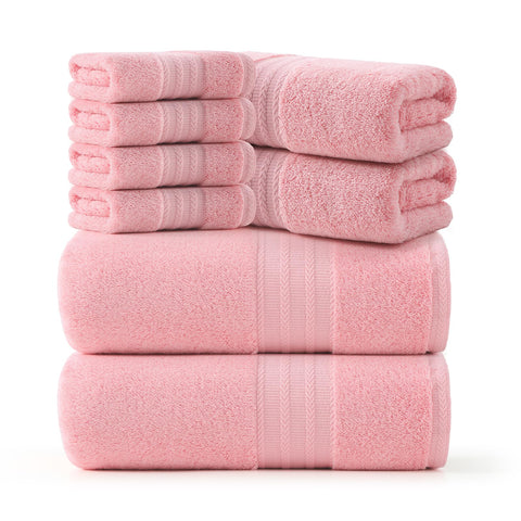 REDKISS toallas rosa lavado fácil, instrucciones simples para mantenimiento.