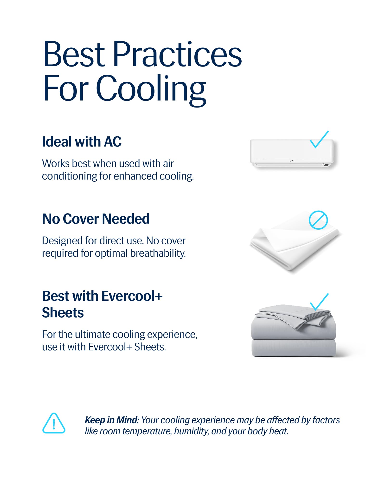 Acabado antienganche y antipilling del edredón REST Evercool