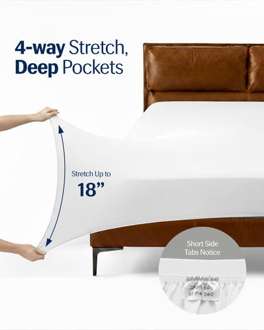 Funda de almohada REST Evercool para cabello suave y piel sensible.