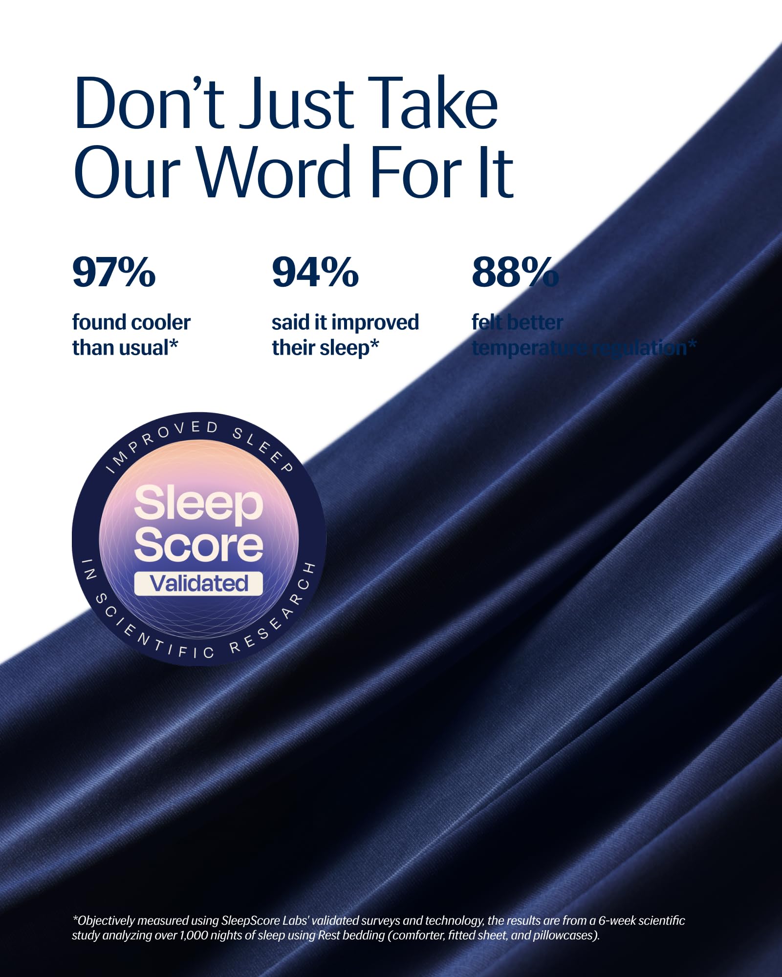 Manta REST Evercool duradera y lujosa, perfecta para uso nocturno repetido.